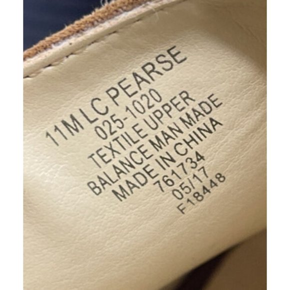 Liz Claiborne Pearse Women's Tan Slip on Peep Toe Mules Stacked Mule Heels 11M - Picture 3 of 6